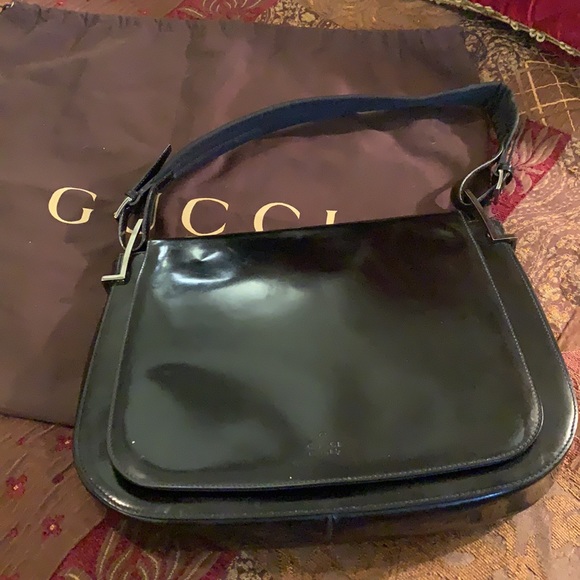 Authentic Gucci patent leather bag - Picture 3 of 16